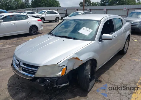 2012 Dodge Avenger Sxt z USA, uszkodzony, nr VIN 1C3CDZCB5CN196435